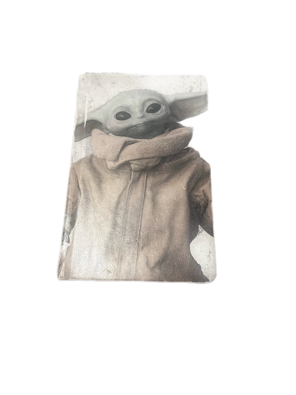 Star Wars Grogu Desk Mat in Green and Tan